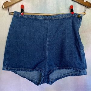 AMERICAN APPAREL Original Denim Hotpants/ Short Shorts